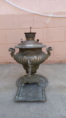 Самовар 1887 г Тула 5 л. Баташев