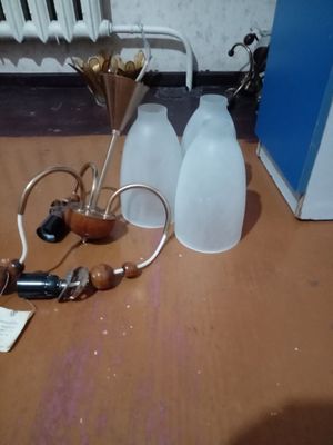 Люстра новая СССР 3х рожковая