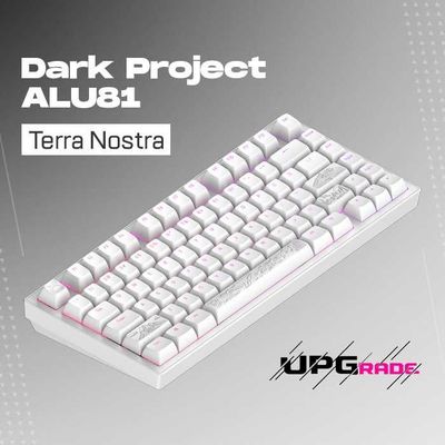 Клавиатура Dark Project ALU81 Terra Nostra White | Бесплатная Доставка