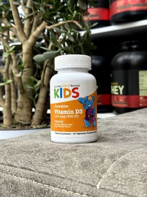 California Gold Nutrition Kids Vitamin D3 500 IU, детский витамин д3.