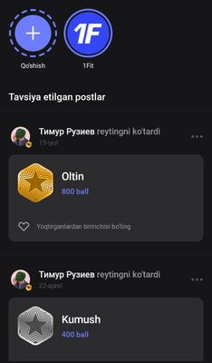1 fit abonementi sotiladi
