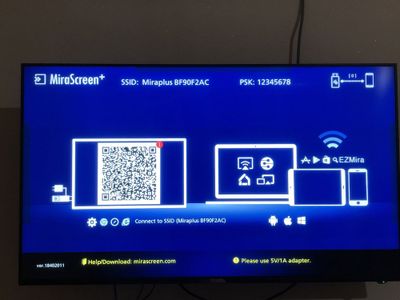 Wf Miracast Mirascreen, telefonni tvga ulaydigan