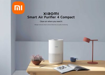 Xiaomi Smart Air Purifier 4 Compact HEPA очиститель воздуха до 48м²