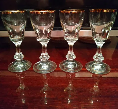 Винтажные рюмки 80-х годов