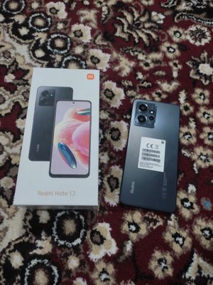 Редми нот 12 Onyx Gray 6 GB Ram 128 GB ROM телефони сотилади срочно