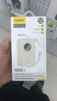 Power Bank 10.000 mah BUKU K14 22.5 W sotiladi