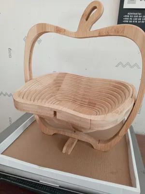 Подставка для фруктов из дерева