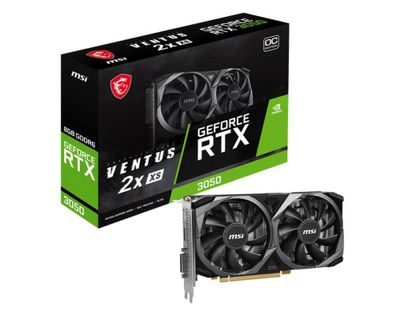 MSI GeForce RTX™ 3050 VENTUS 2X XS 8G OC