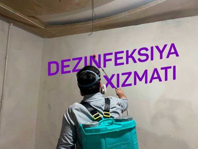 Dezinfeksiya klop дезинфекция Уничтожение насекомых тараканов клоп D-4