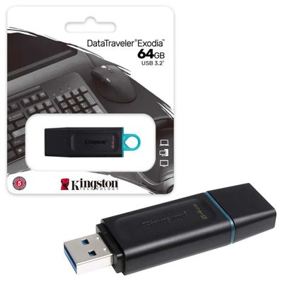 USB Flash Kingston 64Gb Exodia/M USB 3.2