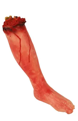 Бутафория нога. .