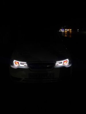 нексия 2 фара bmw стиль