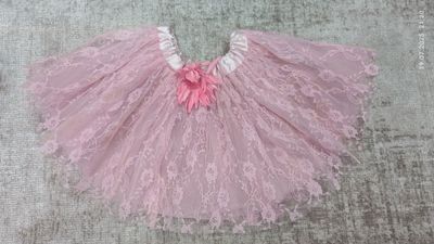 Нарядная ажурная юбочка, на 5-8 лет