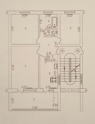 Юнусабад 2 - 3/2/4 кирпичный дом