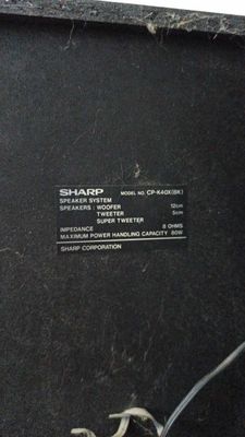 Музыкальный центр sharp CD k40