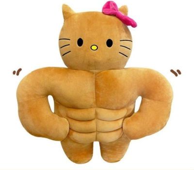 Мягкая игрушка по аниме-сериалу "HelloKitty"