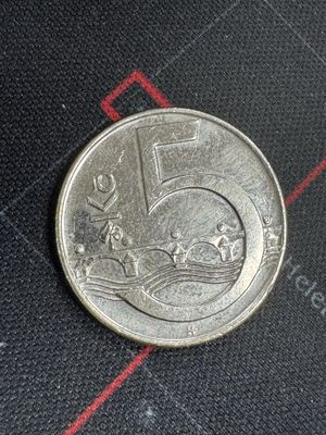 Чешская крона 5 монета