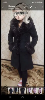 очень тёплая дубленка