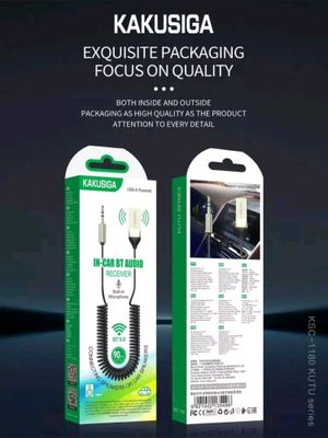 Audio adapter, Bluetooth-Aux, 3.5 mm, mashinaga