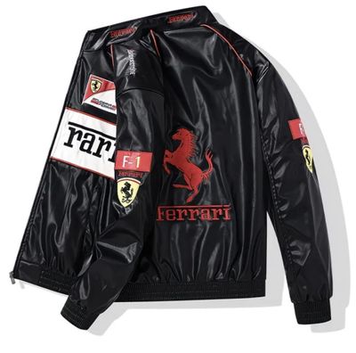Кожаная куртка Ferrari