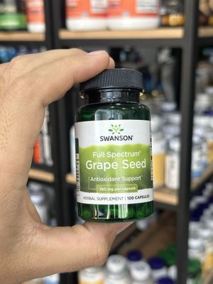 Swanson Grape Seed 380 mg 100 капсул