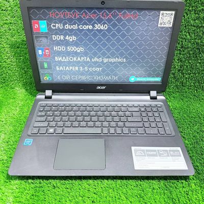 Acer Dual core 3060 4gb 500gb