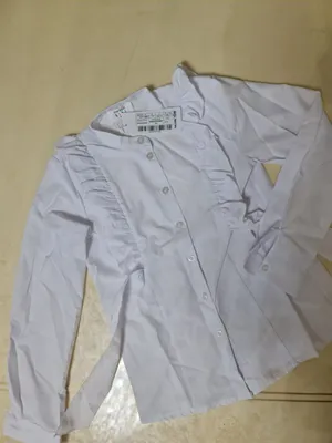 блузка для девочек с длинными рукавами