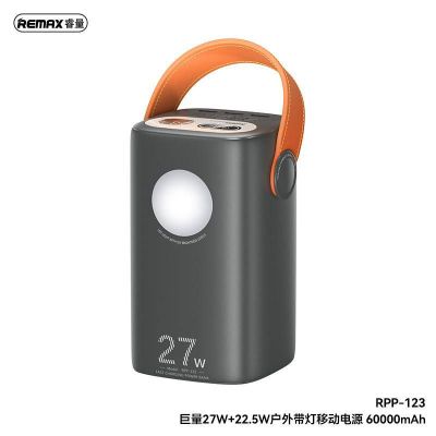 БЕПУЛ Доставка,Большой PowerBank Remax 60.000 mAh 27W Аккумулятор hoco