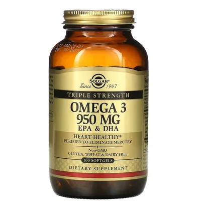 солгар омега-3 950мг., solgar omega-3 950mg. рыбий жир солгар