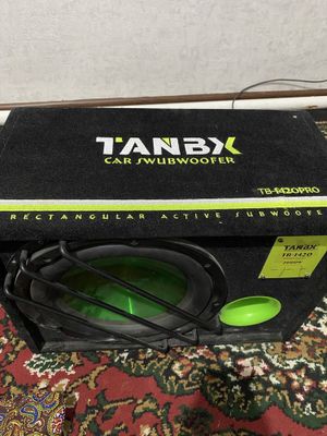 TANBX TB1420 pro 2000w mashina bass kuchaytrgich aktivni subvoofer