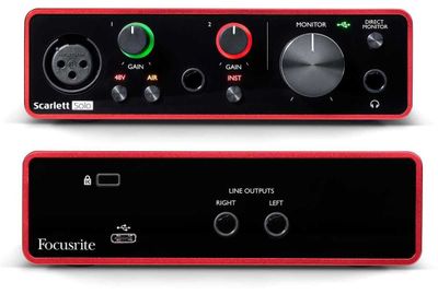 Звуковые карты Focusrite Scarlett Solo 3rd Gen