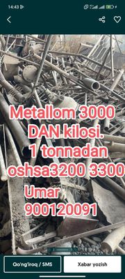 metallni 3000 DAN kilosi yuklab ulchab ortib ketamz