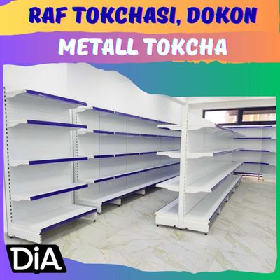 Полка стеллаж металлический, raf tokchasi, dokon metall tokcha