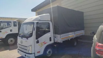 Автофургон бортовой с тентом FAW Tiger VR (15,2 м³) / Бензин