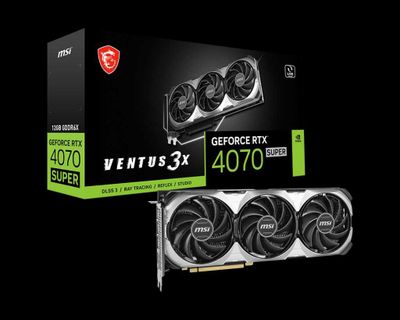 msi GeForce RTX™ 4070 SUPER 12G VENTUS 3X