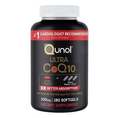 Qunol Ultra CoQ10 100 мг, 180 капсул