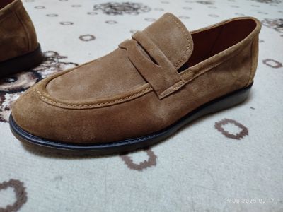 Мокасины лоферы натуральные замша 100 %