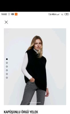 S razmer bezrukavka Zara original