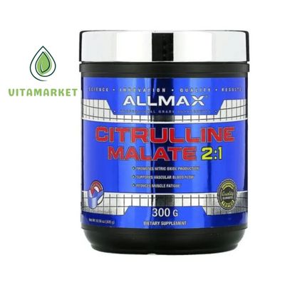 Citrulline Malate 2:1, 300 g (ALLMAX) Цитруллин Малат