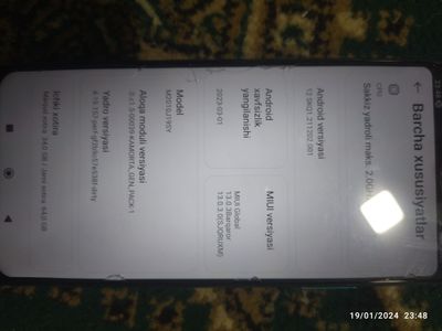 Xiomi Redmi Not 9T