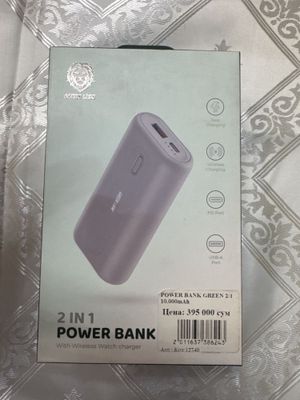 Power Bank Green Lion Har hil turlari 10000mAh