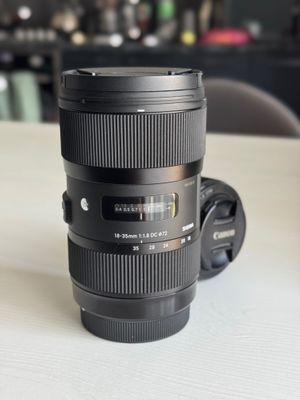 Sigma 18-35mm Art, Canon 50mm STM EF