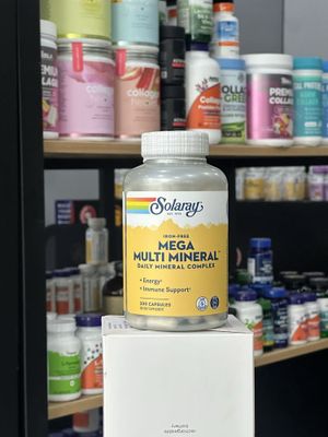 Solaray Mega Multi Mineral 200 капсул