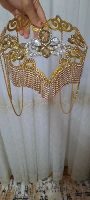 Diadema zirak broshka