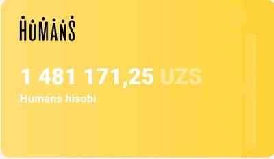 HUMANS xisibida 1.700.000 puli bor SOTILADI