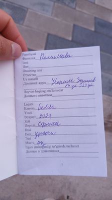 Mushuk surochna sotiladi