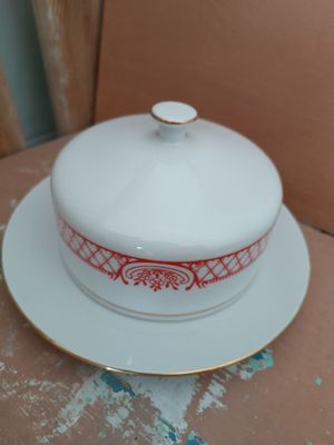 Маслёнка Чехословакия Кружка чайники гжель Возрождение