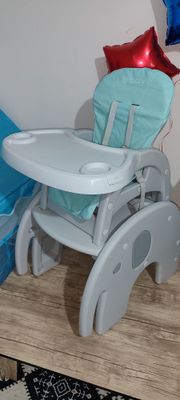 Kichkintoylar ovqatlanish stuli, 6 oydan