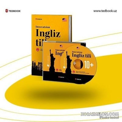 Tedbook İngiliz tili yangidek turibdi CD disk bir marta ishlatilgan