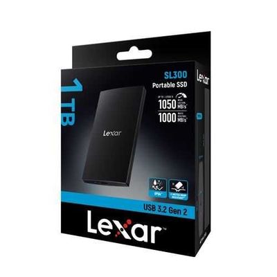 Внешний SSD 1Tb Lexar SL300 USB 3.2/ Type C. Гарантия.